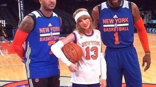 Taylor Swift And Amar'e Stoudemire Are Buddies(?)